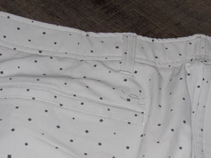 UNDER ARMOUR Men's 36 Gray Shorts Geometric Pattern 9.5" Inseam Microfiber EUC - Picture 1 of 5