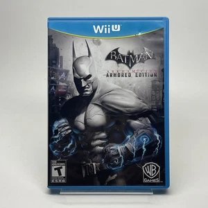 Batman: Arkham City Armored Edition (Nintendo Wii U, 2012) CIB Tested Working - Foto 1 di 7