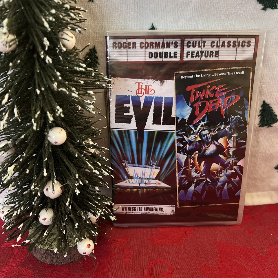 The Evil / Twice Dead Double Feature (DVD) Roger Corman‘s Cult Classics ~BNS~ - Image 1 of 2