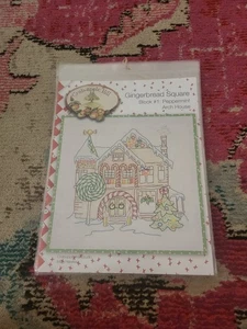 USED Crab Apple Hill Gingerbread Square Block lot 1 2 3 4 5 6 7 8 9 Christmas - Picture 1 of 2