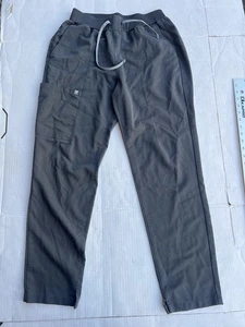 Fabletics Scrub Pants Womens M Ion Medical Healthcare Nurses Uniforms Gray - Picture 1 of 6