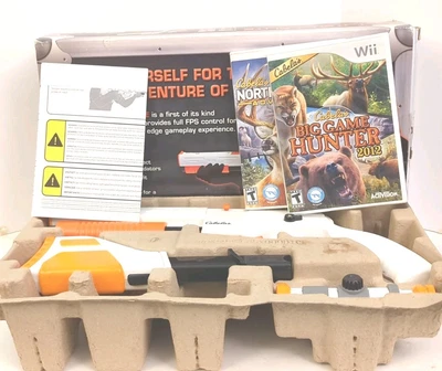 Cabela's Hunting - Top Shot Elite Gun W/ Scope + 2 Game Bundle! (Nintendo Wii) - Image 1 of 4