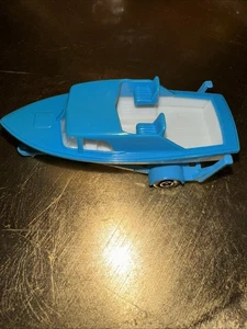 Lesney Matchbox #9 Boat and Trailer Cabin Cruiser Regular Wheel NEAR MINT 1966 - Bild 1 von 7