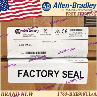 AB 1783-BMS06TL/A Stratix 5700 6 Port Managed Switch Free Ship New 1783 BMS06TL - Image 1 of 4