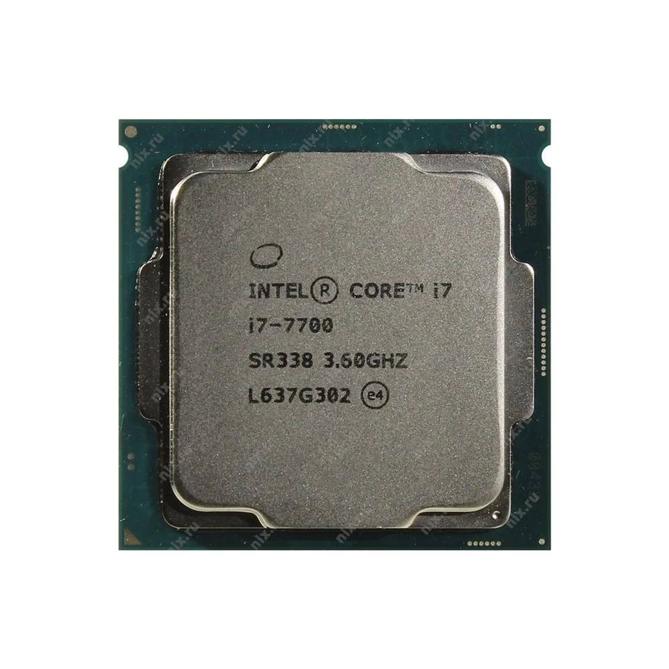 Intel Core i7 7700 CPU 3.6GHz LGA 1151 65W Processor - Image 1 of 1
