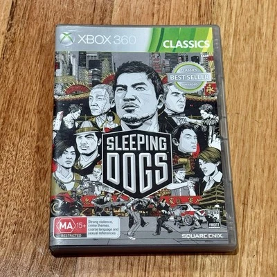 Sleeping Dogs Microsoft Xbox 360 Game With Manual Free Postage - Image 1 of 4