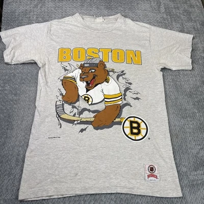 Camiseta De Colección Boston Bruins Breakthrough Talla Grande Años 90 NHL *Leer* Foto 1 de 4
