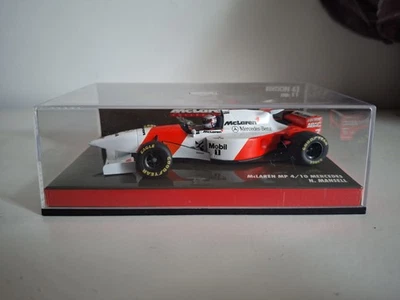 Minichamps F1 1:43 McLaren Mercedes MP4/10 Nigel Mansell 1995 Diecast Model. New - Image 1 of 4