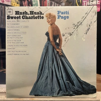 [POP]~EXC LP~PATTI PAGE~Hush, Hush, Sweet Charlotte~{1965~COLUMBIA~Issue]~MONO~ - Image 1 of 4