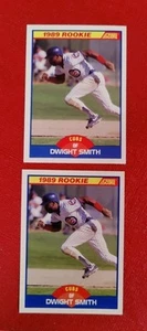 1989 Lot Of 2 Score #642 Dwight Smith Chicago Cubs Rookie MLB Cards NM-MT+ - Picture 1 of 2