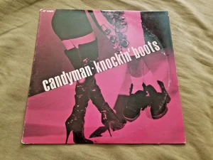 CANDYMAN "Knockin' Boots" 1990 Epic 12" Single VG+ - Picture 1 of 4