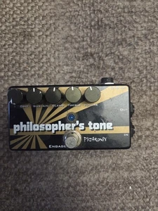 Used Pigtronix Philosophers Tone Overdrive Compression Pedal - Picture 1 of 4
