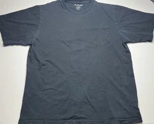 The Hundreds Men's XL T Shirt Black 100% Cotton Pocket Top *stain on the back* - Picture 1 of 9