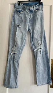Old Navy Mens Ripped Jeans 33/32 Straight Leg Never Worn - Picture 1 of 7