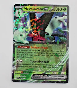Meowscarada ex 033 Sv: Scarlet & Violet Promo Cards Holo - Picture 1 of 7