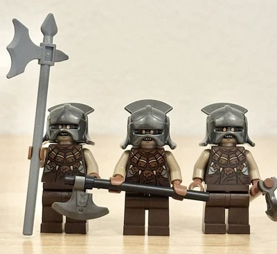 LEGO Mordor Orc Minifigure (x3) - NEW - Lord Of The Rings LOTR Hobbit - Image 1 of 2