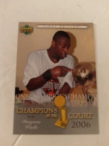 2007-08 Upper Deck First Ed Basketball #CC-DW Dwyane Wade Champions Of The Court - Picture 1 of 2