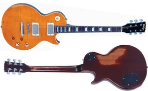 Vintage V100MRPGM Icon Serie Distressed 'Lemon Drop' E-Gitarre - Bild 1 von 3