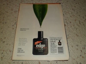 EDGE 1989 ANUNCIO/ARTÍCULO PARA DESPUÉS DEL AFEITADO - Imagen 1 de 1