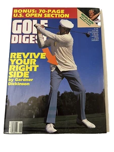 GOLF DIGEST MAGAZINE JUNE 1986 Vintage Look Back At The Sport Of Golf - Picture 1 of 18