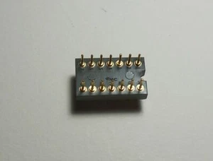 14-DIP Component Carrier/Adapter EMC 20314-04-451 Gold Plated - Picture 1 of 7