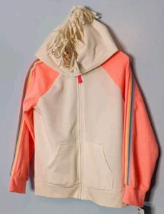 Cat & Jack Girl's Full Zip Unicorn Hoodie Sweatshirt MEDIUM (7/8) NWT - Picture 1 of 12
