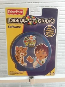 Fisher-Price Digital Arts and Crafts Studio-Go Diego Go Software NEW - Picture 1 of 2
