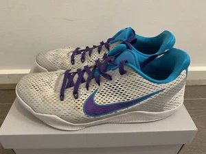 NIKE KOBE BRYANT 11 LOW PE Draft Day Blue White Size 12 - Picture 1 of 7