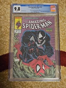 🕸️AMAZING SPIDER-MAN #316 Todd McFarlane MEXICAN FOIL CGC 9.8 Limitato a 1000 - Foto 1 di 3