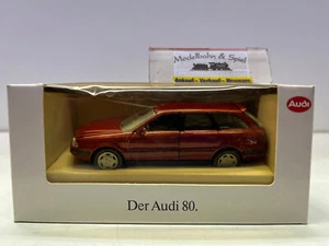 Schabak 1033 scala 1/43 Audi 80 Avant rosso - Foto 1 di 1