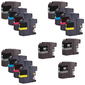 15 Non OEM LC123 Brother Ink DCP-J752DW MFC-J4410DW MFC-J4510DW Printer - Picture 1 of 1