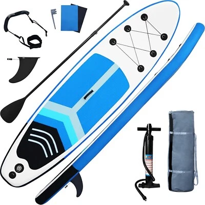 Inflatable Stand Up Paddle Board SUP w/ Bag & Accessories,Surf Control,Non-slip - Image 1 of 4