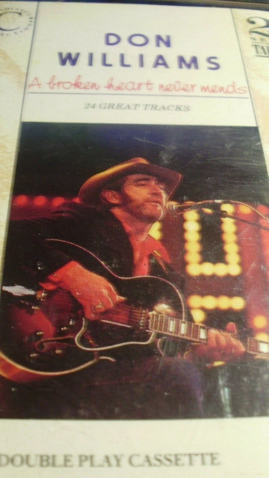 Don Williams A Broken Heart Never Mends Double Play cassette - Image 1 of 1