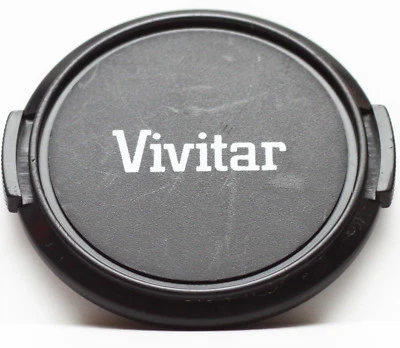 Genuine Vivitar Front Lens Cap 52mm / Snap-On / Japan - Image 1 of 2