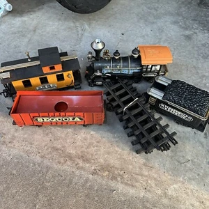 1986 G Scale New Bright D&W Railroad Denver Express Train Locomotive Lot Of 4 - Picture 1 of 21