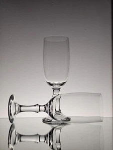 Tapio Wirkkala pair of beer glass "Unikko" Poppy 1980s design glassware Iittala - Picture 1 of 6