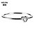 solid 18k white gold ring