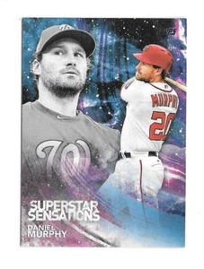 2018 Topps Daniel Murphy Blue Superstar Sensations - NATIONALS - #SSS-41 - Imagen 1 de 1