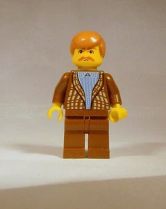 LEGO Harry Potter Vernon Dursley Minifigure 4728 Brown Sweater Red Hair Genuine - Picture 1 of 1