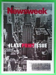 Newsweek Magazine December 31, 2012  Last Print Issue  (A258) - Bild 1 von 5