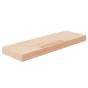 Regalboden 60x20x4 cm Unbehandeltes Massivholz Eiche - Bild 1 von 4