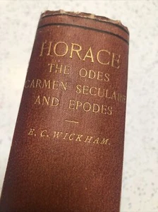 Horace Odes Carmen Seculare And Epodes 1887 Good condition. - Picture 1 of 14