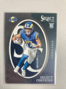 2023 Panini Select Puka Nacua Rookie RC Throwback Score Los Angeles Rams NFL - Bild 1 von 10