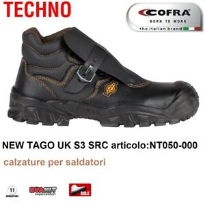 SCARPE ANTINFORTUNISTICA COFRA NEW TAGO UK S3 SRC calzature per saldatori 