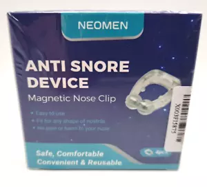 Neomen 4 Pcs Anti Snore Dilators Apnea Aid Device Stop Snoring Nose Clip - Picture 1 of 2