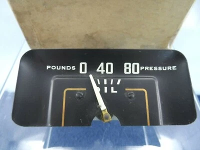 Oil Pressure Gauge 1949 Dodge Coronet Deluxe Custom Meadowbrook Wayfarer 1302633 - Image 1 of 4