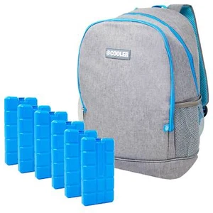 16 L Kühlrucksack Kühltasche Campingtasche Picknick Rucksack + 6x Kühlakku 200ml - Bild 1 von 7