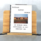 1980 Eastdale Baptist Church Photo Directory - Montgomery Alabama