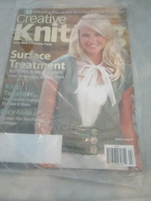 Creative Knitting Magazine March 2012 Knits With A Timeless Twist Brand New - Image 1 of 2