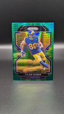 2021 Panini Prizm Hyper Prizm /175 Tyler Higbee #66 Rams - Image 1 of 2